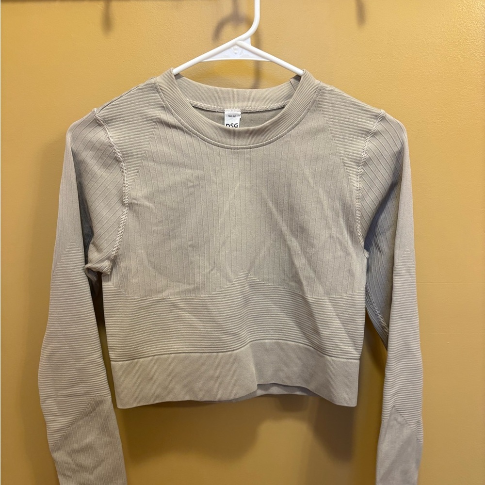 DSG long sleeve crop top